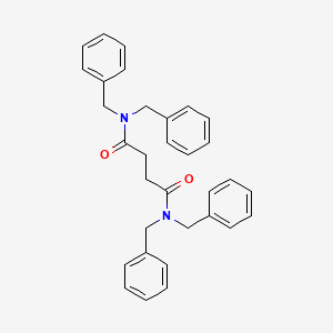 N,N,N',N'-tetrabenzylbutanediamide