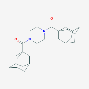 1,4-bis(1-adamantylcarbonyl)-2,5-dimethylpiperazine