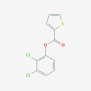molecular formula C11H6Cl2O2S B402881 2,3-Dichlorophenyl 2-thiophenecarboxylate 
