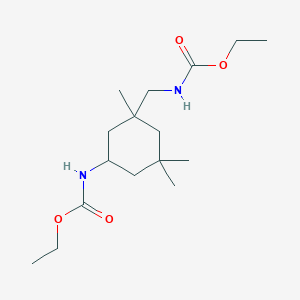 ethyl (3-{[(ethoxycarbonyl)amino]methyl}-3,5,5-trimethylcyclohexyl)carbamate