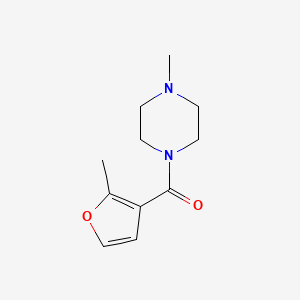 molecular formula C11H16N2O2 B4028887 (2-METHYL-3-FURYL)(4-METHYLPIPERAZINO)METHANONE 