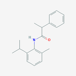 N-[2-methyl-6-(propan-2-yl)phenyl]-2-phenylpropanamide