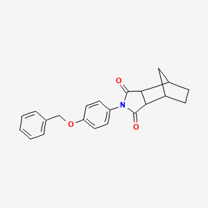 2-[4-(benzyloxy)phenyl]hexahydro-1H-4,7-methanoisoindole-1,3(2H)-dione