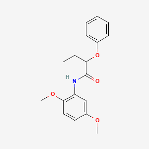 N-(2,5-dimethoxyphenyl)-2-phenoxybutanamide