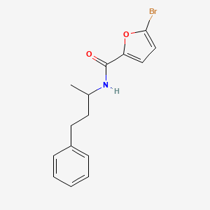 5-bromo-N-(4-phenylbutan-2-yl)furan-2-carboxamide