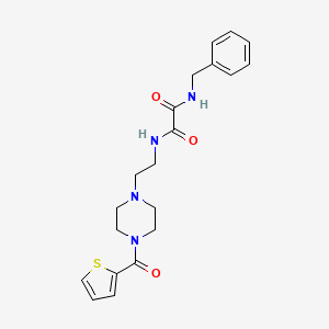 molecular formula C20H24N4O3S B4029244 N-benzyl-N'-{2-[4-(thiophen-2-ylcarbonyl)piperazin-1-yl]ethyl}ethanediamide 