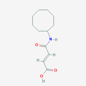 4-(cyclooctylamino)-4-oxo-2-butenoic acid