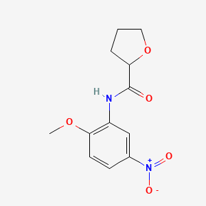 N-(2-methoxy-5-nitrophenyl)oxolane-2-carboxamide