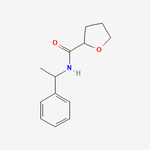 N-(1-phenylethyl)tetrahydro-2-furancarboxamide