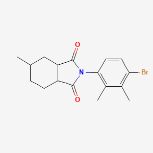 2-(4-bromo-2,3-dimethylphenyl)-5-methylhexahydro-1H-isoindole-1,3(2H)-dione