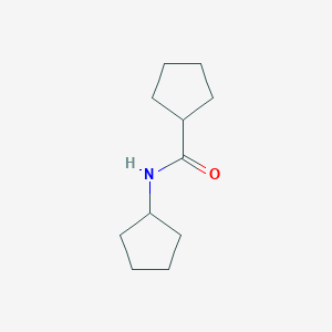 molecular formula C11H19NO B4029398 N-cyclopentylcyclopentanecarboxamide 