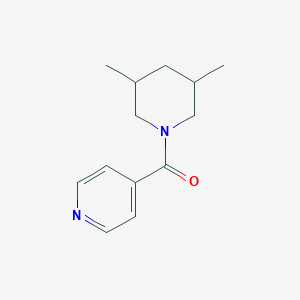 (3,5-DIMETHYLPIPERIDINO)(4-PYRIDYL)METHANONE