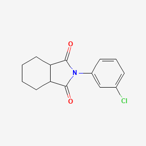 2-(3-chlorophenyl)hexahydro-1H-isoindole-1,3(2H)-dione