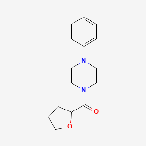 (4-PHENYLPIPERAZINO)(TETRAHYDRO-2-FURANYL)METHANONE