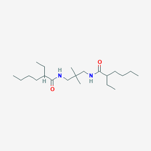 2-ethyl-N-{3-[(2-ethylhexanoyl)amino]-2,2-dimethylpropyl}hexanamide