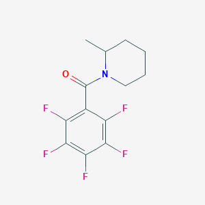 (2-Methylpiperidin-1-yl)(pentafluorophenyl)methanone