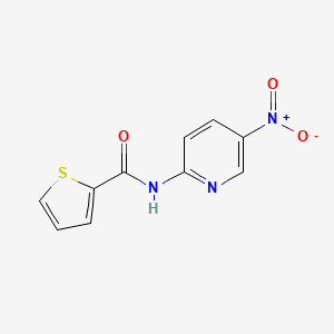 N-(5-nitropyridin-2-yl)thiophene-2-carboxamide