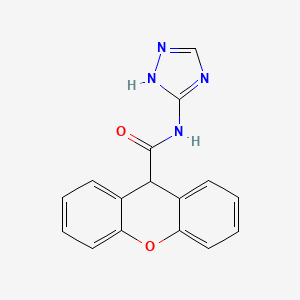 N-(1H-1,2,4-triazol-3-yl)-9H-xanthene-9-carboxamide