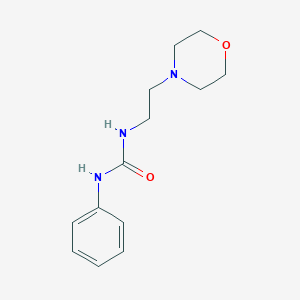 molecular formula C13H19N3O2 B4029826 N-(2-MORPHOLINOETHYL)-N'-PHENYLUREA 