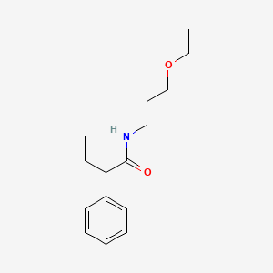 N-(3-ethoxypropyl)-2-phenylbutanamide