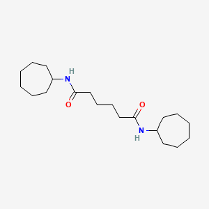 N,N'-dicycloheptylhexanediamide