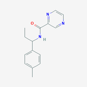 N-[1-(4-methylphenyl)propyl]pyrazine-2-carboxamide