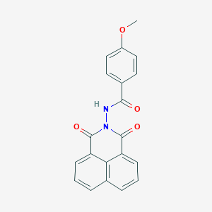 molecular formula C20H14N2O4 B403002 N-(1,3-dioxobenzo[de]isoquinolin-2-yl)-4-methoxybenzamide 