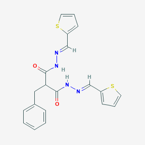 2-benzyl-N'~1~,N'~3~-bis(2-thienylmethylene)malonohydrazide