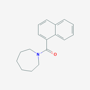 molecular formula C17H19NO B403008 Azepan-1-yl(naphthalen-1-yl)methanone 