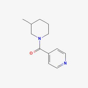 molecular formula C12H16N2O B4030183 (3-METHYLPIPERIDINO)(4-PYRIDYL)METHANONE 