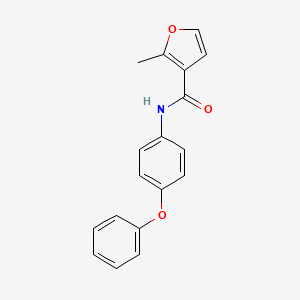 2-methyl-N-(4-phenoxyphenyl)furan-3-carboxamide