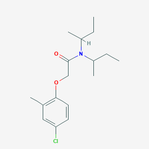 N,N-di(butan-2-yl)-2-(4-chloro-2-methylphenoxy)acetamide