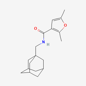 N-(1-adamantylmethyl)-2,5-dimethyl-3-furamide