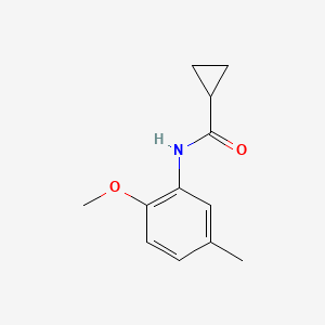 N-(2-methoxy-5-methylphenyl)cyclopropanecarboxamide