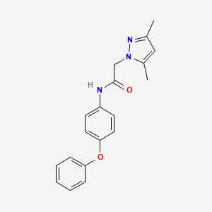 2-(3,5-Dimethyl-pyrazol-1-yl)-N-(4-phenoxy-phenyl)-acetamide