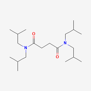 N,N,N',N'-tetrakis(2-methylpropyl)butanediamide