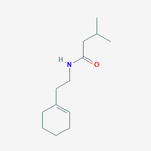 N-[2-(cyclohex-1-en-1-yl)ethyl]-3-methylbutanamide