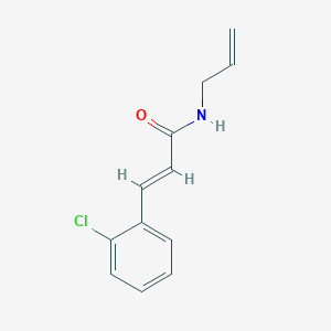 molecular formula C12H12ClNO B403056 N-allyl-3-(2-chlorophenyl)acrylamide 