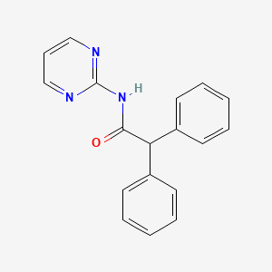 2,2-DIPHENYL-N-(2-PYRIMIDINYL)ACETAMIDE