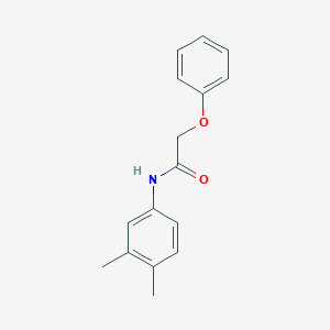 molecular formula C16H17NO2 B403062 N-(3,4-dimethylphenyl)-2-phenoxyacetamide 