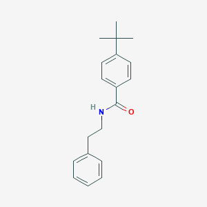 molecular formula C19H23NO B403063 4-tert-butyl-N-(2-phenylethyl)benzamide 