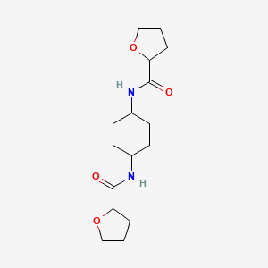 N,N'-cyclohexane-1,4-diylditetrahydrofuran-2-carboxamide