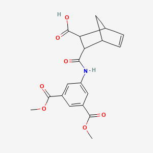 3-{[3,5-Bis(methoxycarbonyl)phenyl]carbamoyl}bicyclo[2.2.1]hept-5-ene-2-carboxylic acid