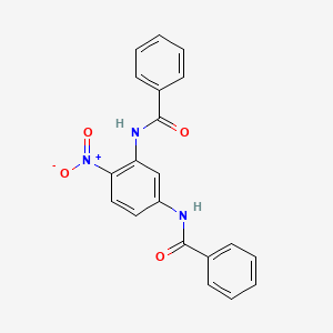 N-(5-BENZAMIDO-2-NITROPHENYL)BENZAMIDE