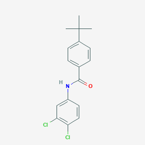 molecular formula C17H17Cl2NO B403073 4-tert-butyl-N-(3,4-dichlorophenyl)benzamide 