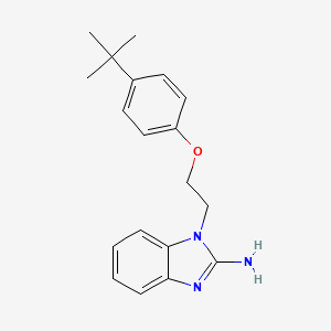 1-[2-(4-tert-butylphenoxy)ethyl]-1H-benzimidazol-2-amine