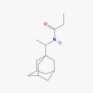 N-[1-(1-adamantyl)ethyl]propanamide