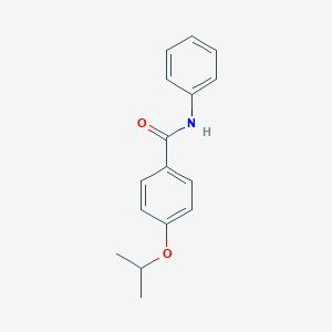 molecular formula C16H17NO2 B403087 4-isopropoxy-N-phenylbenzamide 