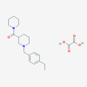 1-(4-ethylbenzyl)-3-(1-piperidinylcarbonyl)piperidine oxalate