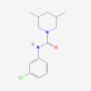 N-(3-chlorophenyl)-3,5-dimethylpiperidine-1-carboxamide